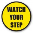 DuraStripe rond veiligheidsteken / WATCH YOUR STEP